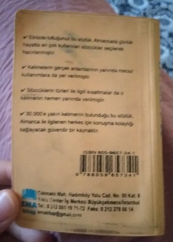 Almanca Türkçe Sözlük - Görsel 7