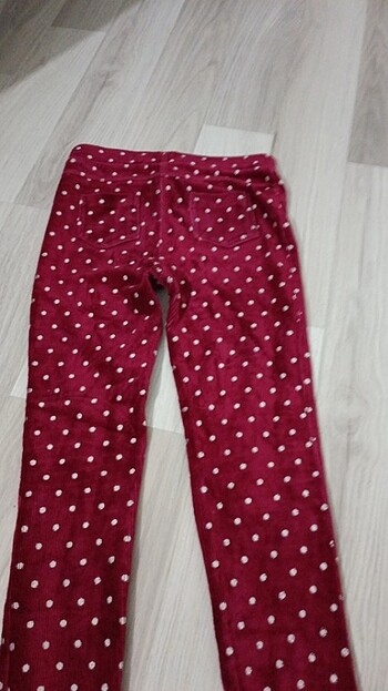 LC Waikiki Kız çocuk kadife tayt