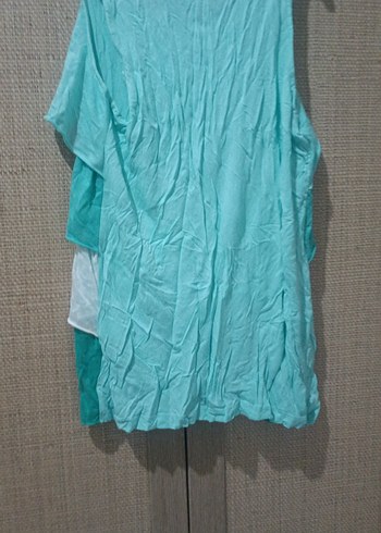 Pamuklu Renkli Hamile Mini Elbise - Görsel 3