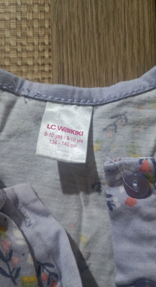 Kızlar İçin Gri Kolsuz Bohem Keten Tulum - Görsel 2