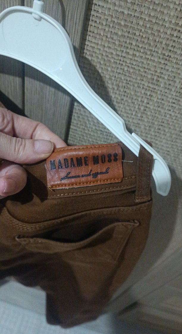 Kahverengi Süet Salaş Erkek Pantolon - Görsel 3