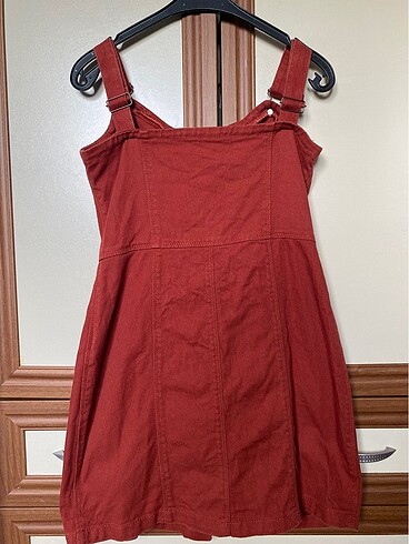 m Beden kırmızı Renk kısa elbise