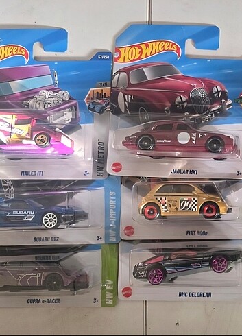 Hotwheels regular 10 lu lot 