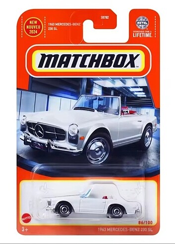 Matchbox 1963 Mercedes 230 sl