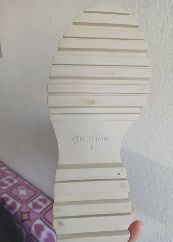 Beyaz Yüksek Topuklu Deri Dizüstü Çizme - Görsel 6