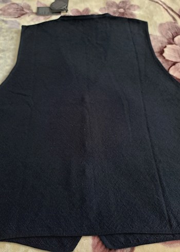 Düğmeli V Yaka erkek Triko yelek - Görsel 2