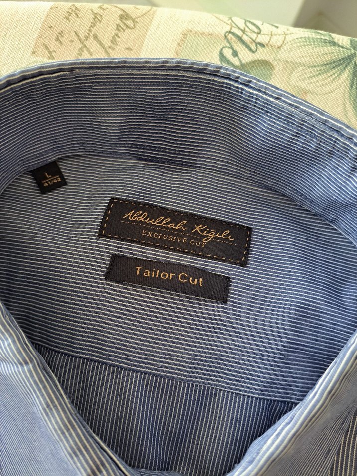 APTULLAH KİĞLI 
 Kısa Kollu Erkek Gömlek - Görsel 2