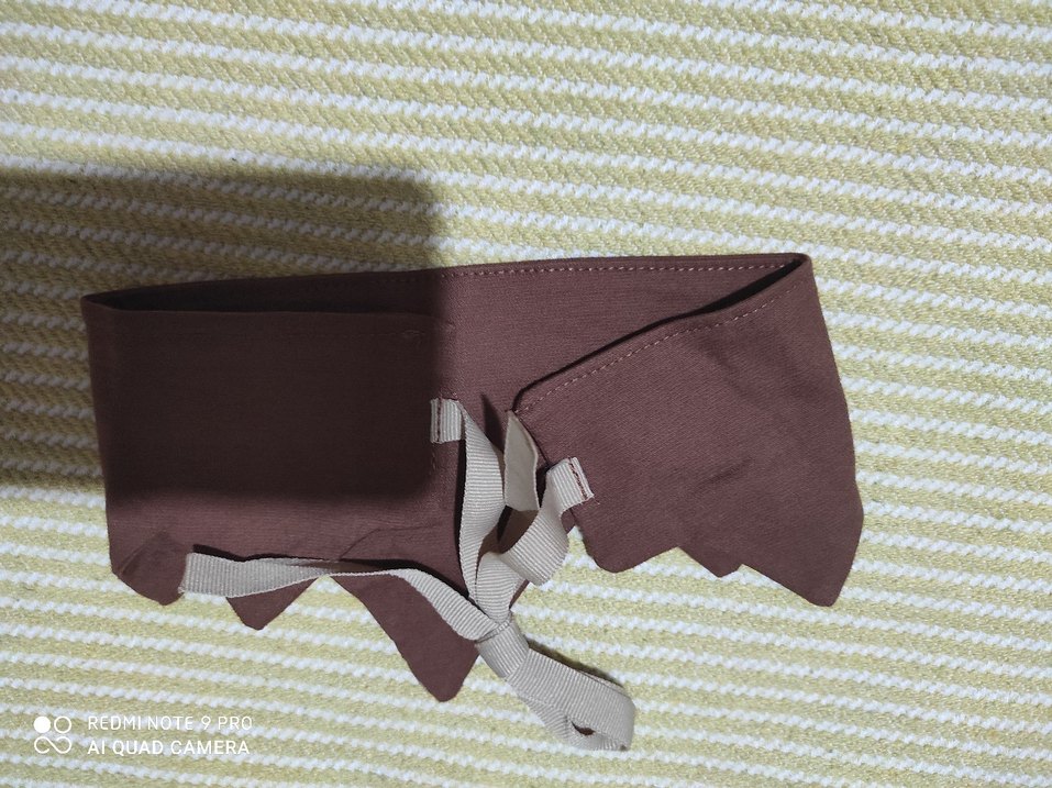 Kahverengi Nakışlı doğum günü taç - Görsel 4