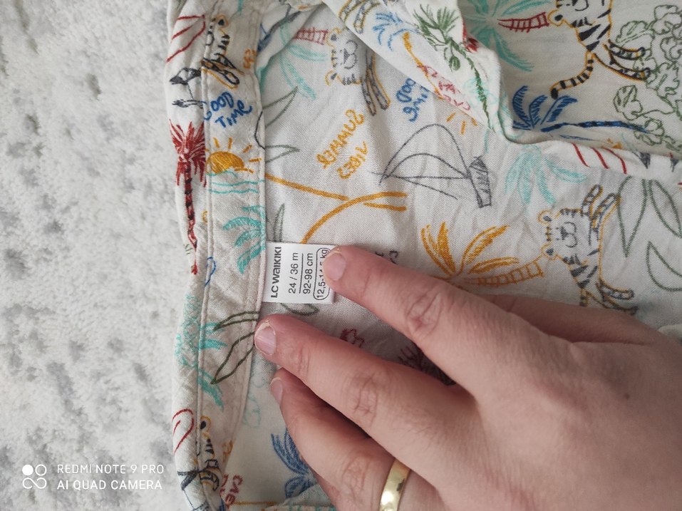 Erkek Çok Renkli Bohem Kısa Kollu Gömlek - Görsel 3