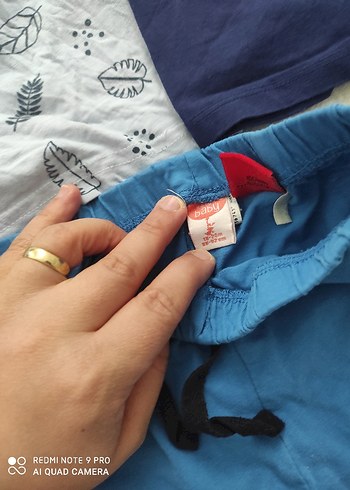 Erkek Çocuk Pamuklu Lastikli Rahat Şort - Görsel 2