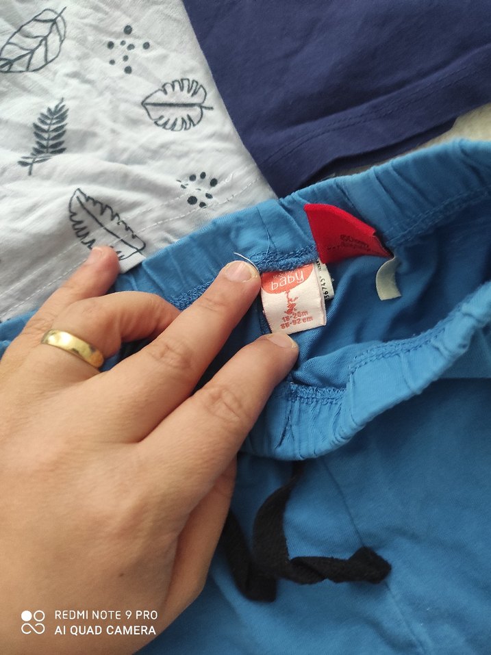 Erkek Çocuk Pamuklu Lastikli Rahat Şort - Görsel 2