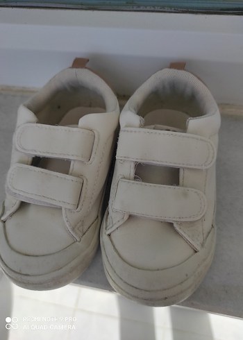 Beyaz  Çocuk Cırt Cırtlı Spor Ayakkabı - Görsel 2