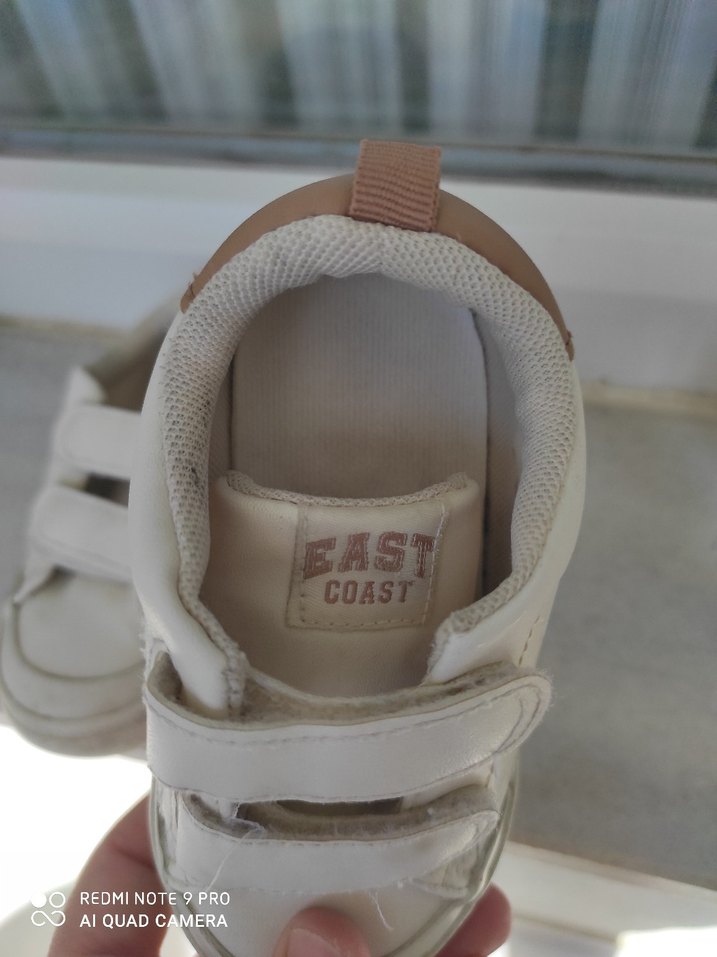 Beyaz  Çocuk Cırt Cırtlı Spor Ayakkabı - Görsel 3