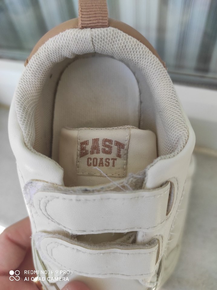 Beyaz  Çocuk Cırt Cırtlı Spor Ayakkabı - Görsel 4