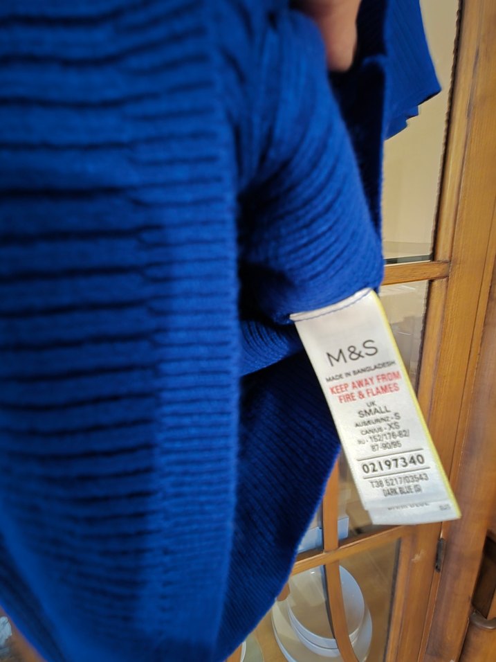 M&S kazak etiketli - Görsel 3