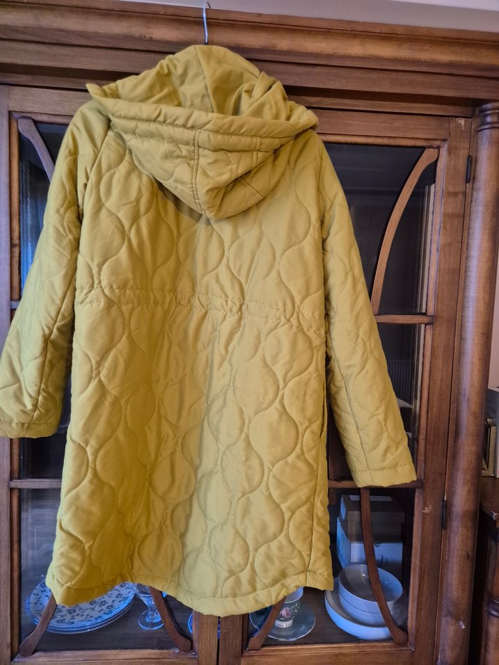 Oxxo hardal rengi parka/kaban - Görsel 5