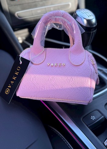 Vakko Pembe Deri Kadın Omuz Çantası
