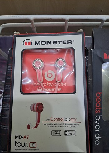 Çok Renkli Monster Vektr Kulaklık Seti - Görsel 2