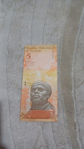  Beden Renk 5000000 miliona dınara,5 CINCO BOLIVARES
