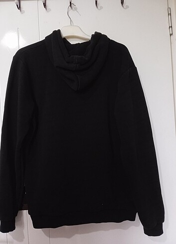 Siyah Unisex Oversize Sweatshirt 