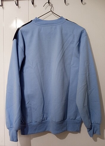 Diğer Açık Mavi Unisex Oversize Sweatshirt 