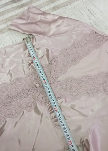 Bohem Nakışlı Uzun Kadın Sabahlık - Görsel 4