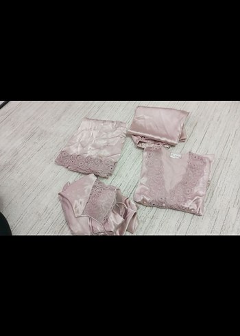 Bohem Nakışlı Uzun Kadın Sabahlık - Görsel 7