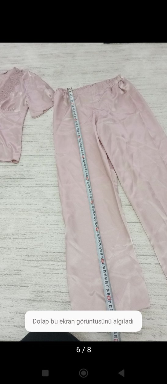 Bohem Nakışlı Uzun Kadın Sabahlık - Görsel 5