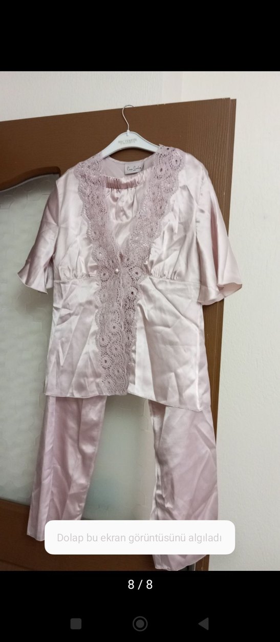 Bohem Nakışlı Uzun Kadın Sabahlık - Görsel 2