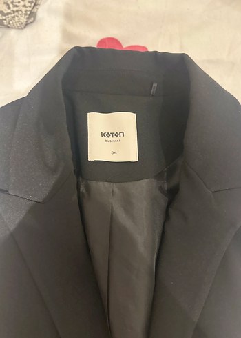 Koton Siyah Kadın Blazer Ceket