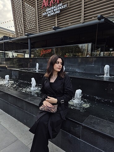 s Beden BERSHKA PAMUKLU TRENÇKOT