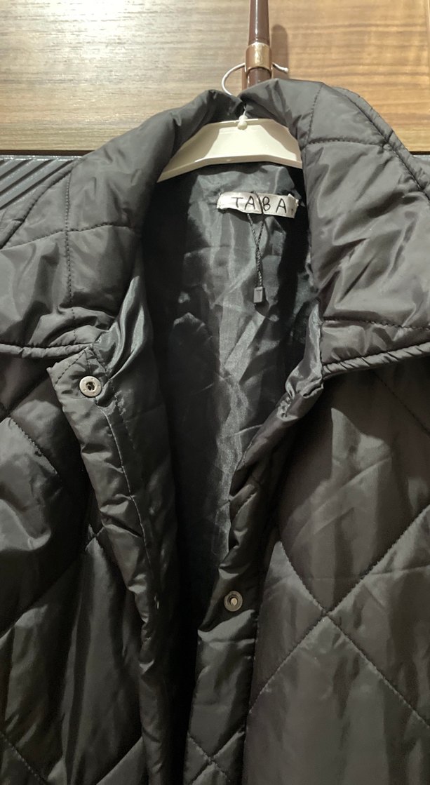 Düğmeli Siyah Uzun Kadın Yelek - Görsel 4