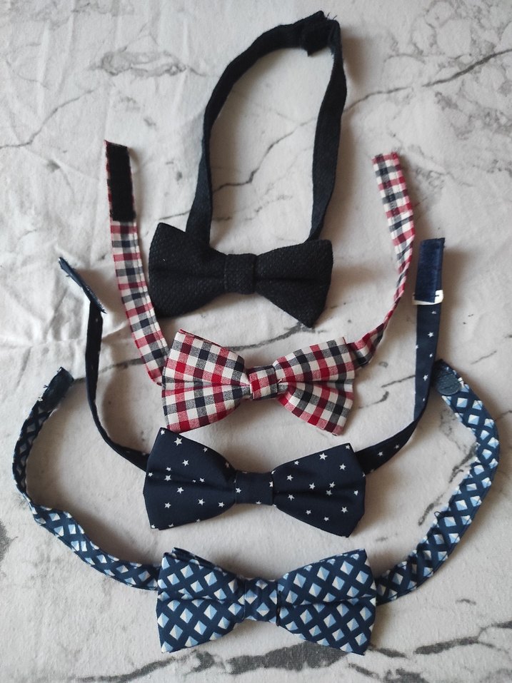 Çocuk Papyon Seti, Çok Renkli ( 4 adet ) - Görsel 3