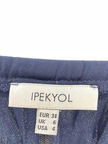 34 Beden lacivert Renk ipekyol Düz Kesim %70 İndirimli.