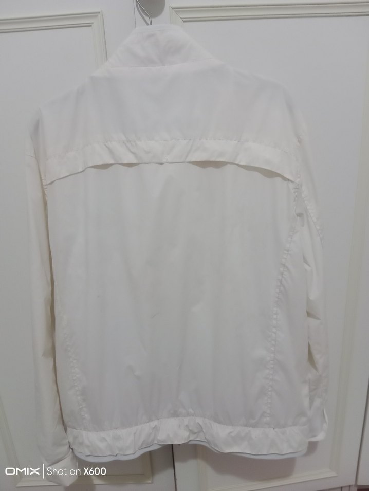 Polo Ralph Lauren Beyaz kadın Fermuarlı Yağmurluk - Görsel 5