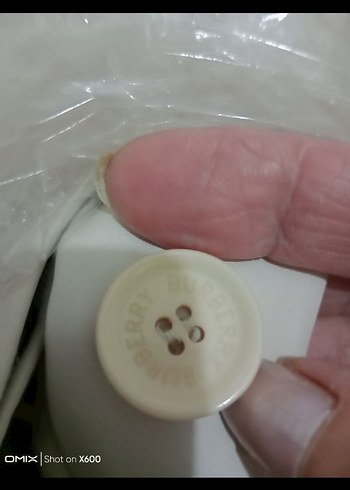 Burberry Gri Baskılı Mini Kemerli pardesü - Görsel 6