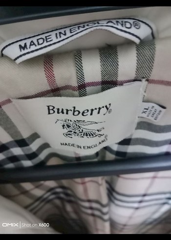 Burberry Gri Baskılı Mini Kemerli pardesü - Görsel 3