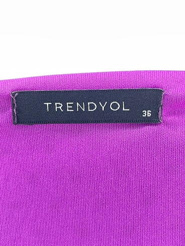 36 Beden mor Renk Trendyol & Milla Kısa Elbise %70 İndirimli.