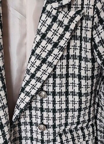 l Beden haki Renk Blazer ceket 