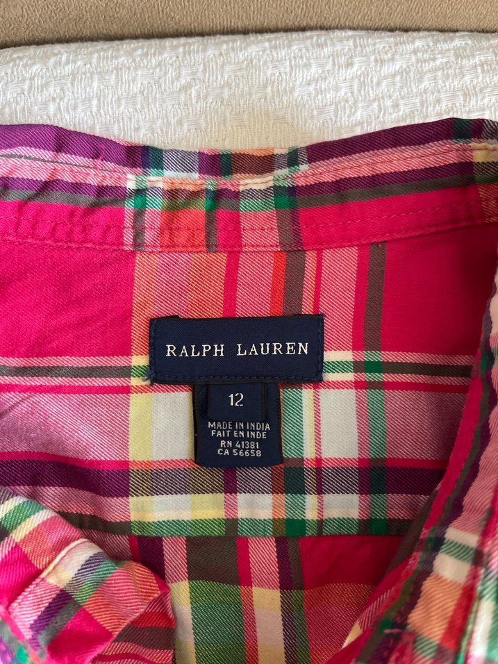 Uzun Kollu Pembe Ekose  Gömlek - Görsel 2