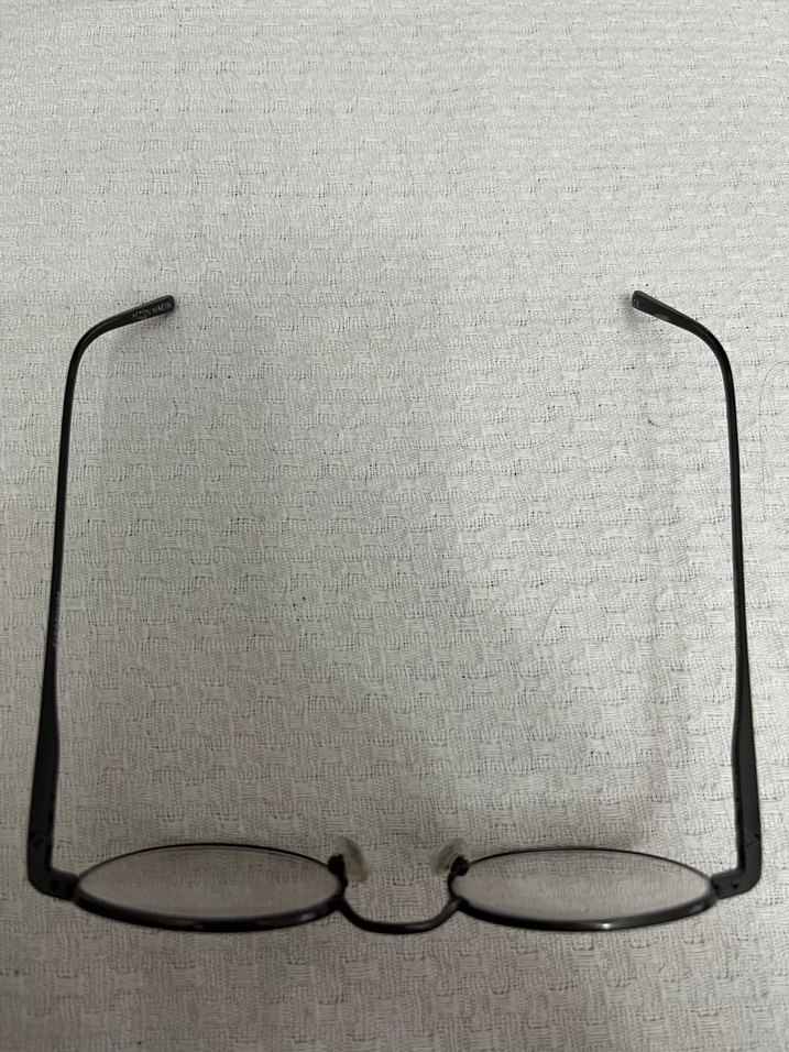 Bej Şeffaf Vintage Optik Çerçeve Kadın Gözlüğü - Görsel 3