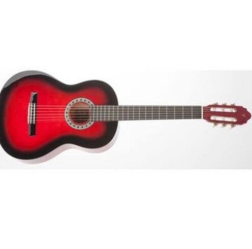 kırmızı klasik gitar