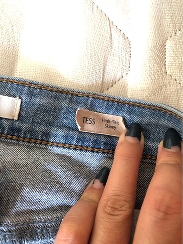 38 Beden Skiny mavi pantolon