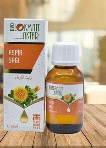 Aspir Yağı 50 ml Lokman Aktar 