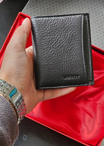 Siyah Deri Erkek Kartlıklı Cüzdanı - Görsel 6