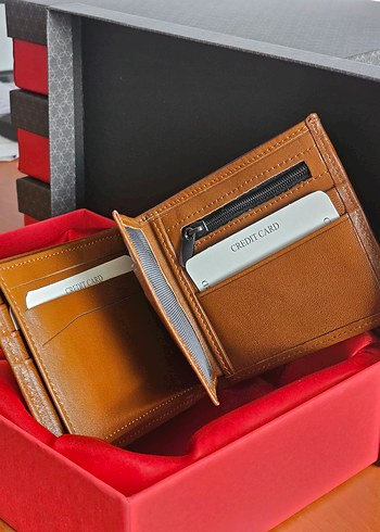 Hakiki Deri Klasik Taba Erkek Cüzdanı - Görsel 4