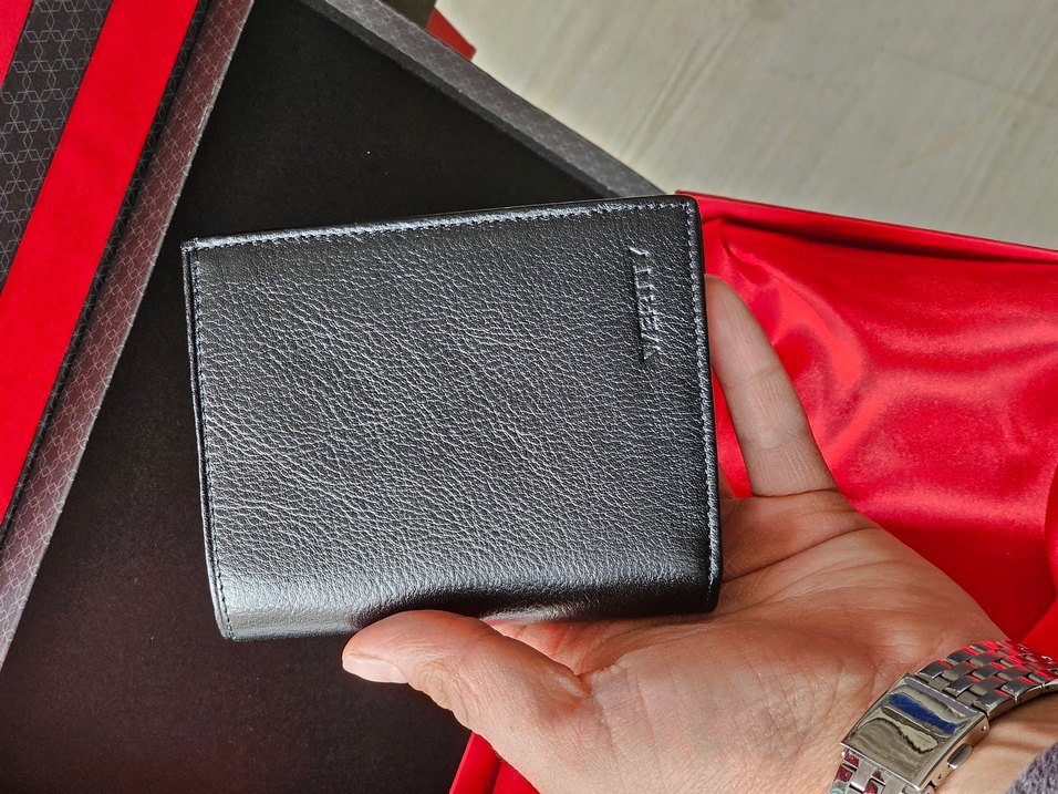Hakiki Deri Siyah Klasik Erkek Cüzdanı - Görsel 2