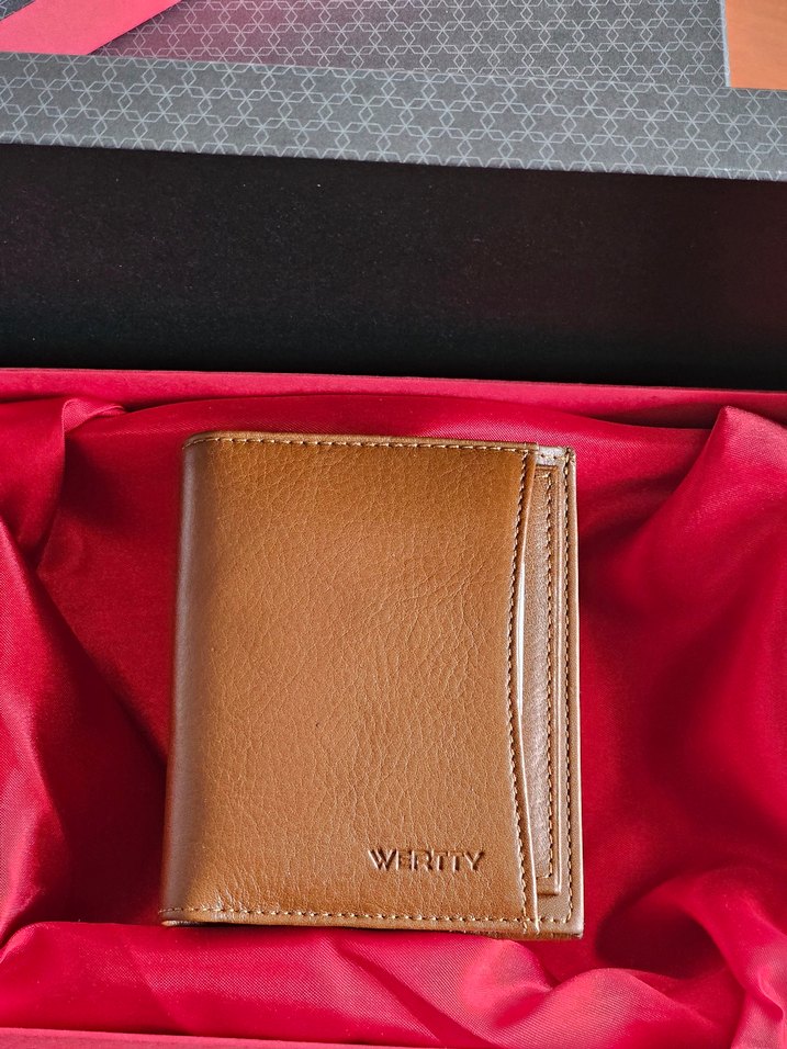 Hakiki Deri Erkek Taba Kartlıklı Cüzdan - Görsel 2