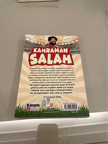 Beden Renk Kitabın sıkıntısı yok kitabın adı kahraman Salah