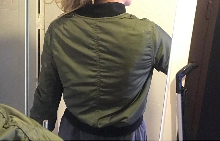 38 Beden TOPSHOP HAKİ BOMBER CEKET